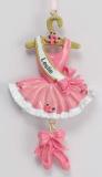 Ballerina Christmas Ornament Personalized FREE at PersonalizedOrnamentsMarket.com by Russell Rhodes