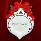 Photo Frame Christmas Ornament Personalized FREE at PersonalizedOrnamentsMarket.com by Russell Rhodes