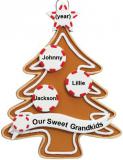 Grandparents Ornament My 3 Sweet Grandchildren Personalized FREE at PersonalizedOrnamentsMarket.com by Russell Rhodes