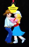 Western Christmas Ornament Line Dance Personalized FREE at PersonalizedOrnamentsMarket.com by Russell Rhodes