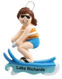 Water Skiing Ornament