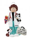 Graduation from Veterinary School Ornament Female Personalized FREE at PersonalizedOrnamentsMarket.com by Russell Rhodes