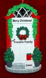 New Home Family Christmas Ornament Personalized FREE at PersonalizedOrnamentsMarket.com by Russell Rhodes