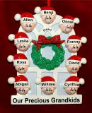 Grandparents Christmas Ornament Holiday Home for 10 Personalized FREE at PersonalizedOrnamentsMarket.com by Russell Rhodes