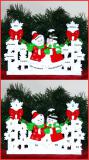 Tabletop Christmas Decoration Snowflakes for 9 Grandchildren Personalized FREE at PersonalizedOrnamentsMarket.com by Russell Rhodes