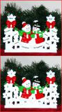 Tabletop Christmas Decoration Snowflakes Family of 10 Personalized FREE at PersonalizedOrnamentsMarket.com by Russell Rhodes