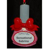 Teen Girl Christmas Ornament Personalized FREE at PersonalizedOrnamentsMarket.com by Russell Rhodes