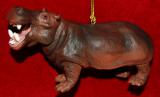 Hippopotamus Christmas Ornament Personalized FREE at PersonalizedOrnamentsMarket.com by Russell Rhodes