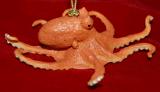 Octopus Christmas Ornament Personalized FREE at PersonalizedOrnamentsMarket.com by Russell Rhodes