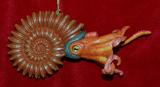 Ammonite Christmas Ornament Personalized FREE at PersonalizedOrnamentsMarket.com by Russell Rhodes