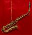 Saxophone Christmas Ornament Personalized by RussellRhodes.com