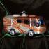 RV Motor Home Glass Christmas Ornament Personalized FREE at PersonalizedOrnamentsMarket.com by Russell Rhodes