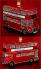 GLASS-GOClassic London Bus Christmas Ornament Personalized FREE at PersonalizedOrnamentsMarket.com by Russell Rhodes