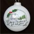 Christmas Cottage Christmas Ornament Personalized FREE at PersonalizedOrnamentsMarket.com by Russell Rhodes