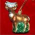 Whitetail Deer Glass Christmas Ornament Personalized FREE at PersonalizedOrnamentsMarket.com by Russell Rhodes