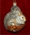 Autumn Squirrel Christmas Ornament Personalized FREE at PersonalizedOrnamentsMarket.com by Russell Rhodes