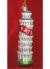 Leaning Tower of Pisa Glass Christmas Ornament Personalized FREE at PersonalizedOrnamentsMarket.com by Russell Rhodes