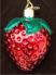 Summer Strawberry Glass Christmas Ornament Personalized FREE at PersonalizedOrnamentsMarket.com by Russell Rhodes