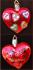 Be Mine!  Romantic Heart Glass Christmas Ornament Personalized FREE at PersonalizedOrnamentsMarket.com by Russell Rhodes