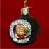 Sushi Glass Christmas Ornament Personalized FREE at PersonalizedOrnamentsMarket.com by Russell Rhodes