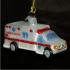 Ambulance Glass Christmas Ornament Personalized FREE at PersonalizedOrnamentsMarket.com by Russell Rhodes