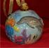 Dolphins' Paradise Porcelain Hand Painted Ball Personalized FREE at PersonalizedOrnamentsMarket.com by Russell Rhodes