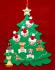 Single Dad Christmas Tree Ornament with 3 Kids and 6 Dogs, Cats, Pets Custom Add-ons Personalized FREE at PersonalizedOrnamentsMarket.com by Russell Rhodes