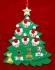 Family Christmas Tree Ornament for 6 with 4 Dogs, Cats, Pets Custom Add-ons Personalized FREE at PersonalizedOrnamentsMarket.com by Russell Rhodes