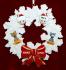 Single Mom Christmas Ornament 1 Child Celebration Wreath Red Bow 2 Dogs, Cats, Pets Custom Add-ons Personalized FREE at PersonalizedOrnamentsMarket.com by Russell Rhodes