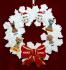 Single Mom Christmas Ornament 1 Child Celebration Wreath Red Bow 4 Dogs, Cats, Pets Custom Add-ons Personalized FREE at PersonalizedOrnamentsMarket.com by Russell Rhodes