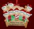 Family Christmas Ornament 4-Poster Fun for 8 Personalized FREE at PersonalizedOrnamentsMarket.com by Russell Rhodes