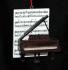 Piano Christmas Ornament with Sheet Music Personalized FREE at PersonalizedOrnamentsMarket.com by Russell Rhodes