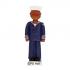 US Navy Christmas Ornament African American Male Personalized FREE at PersonalizedOrnamentsMarket.com by Russell Rhodes