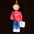 Clarinet Christmas Ornament Virtuoso African American Male Personalized FREE at PersonalizedOrnamentsMarket.com by Russell Rhodes
