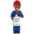 Coach Christmas Ornament African American Male Personalized FREE at PersonalizedOrnamentsMarket.com by Russell Rhodes