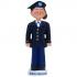 Army Christmas Ornament Brunette Female Personalized FREE at PersonalizedOrnamentsMarket.com by Russell Rhodes