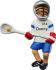 Lacrosse Christmas Ornament Male Personalized FREE at PersonalizedOrnamentsMarket.com by Russell Rhodes