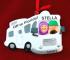 Motor Home Christmas Ornament On the Road Personalized FREE at PersonalizedOrnamentsMarket.com by Russell Rhodes