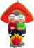 Camping Out Couple Christmas Ornament Personalized FREE at PersonalizedOrnamentsMarket.com by Russell Rhodes