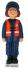 Coast Guard Christmas Ornament Brunette Female Personalized FREE at PersonalizedOrnamentsMarket.com by Russell Rhodes