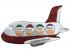 Airplane Christmas Ornament for 4 Personalized FREE at PersonalizedOrnamentsMarket.com by Russell Rhodes
