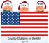 USA Family Christmas Ornament of 3 Personalized FREE at PersonalizedOrnamentsMarket.com by Russell Rhodes