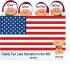 USA Family Christmas Ornament of 4 with Dogs, Cats, Pets Custom Added Personalized FREE at PersonalizedOrnamentsMarket.com by Russell Rhodes
