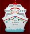 Cruise Ship Family of 3 Christmas Ornament Personalized FREE at PersonalizedOrnamentsMarket.com by Russell Rhodes