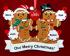 Twins Christmas Ornament Gingerbread Fun Personalized FREE at PersonalizedOrnamentsMarket.com by Russell Rhodes