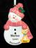 A Girl & Her Cat Christmas Ornament Personalized FREE at PersonalizedOrnamentsMarket.com by Russell Rhodes