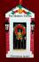 New Home Christmas Ornament Colonial Door Personalized FREE at PersonalizedOrnamentsMarket.com by Russell Rhodes