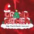 Grandfather Christmas Ornament Personalized FREE at PersonalizedOrnamentsMarket.com by Russell Rhodes