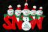 Family Christmas Ornament Snow Much Fun for 5 Personalized FREE at PersonalizedOrnamentsMarket.com by Russell Rhodes