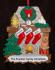Family Christmas Ornament Stone Fireplace 3 Personalized FREE at PersonalizedOrnamentsMarket.com by Russell Rhodes